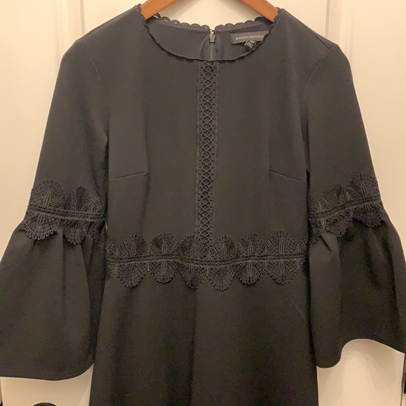 Banana Republic beautiful black dress - Picture 2 of 12